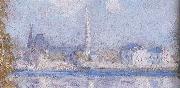 Claude Monet Detail of  Spring oil painting on canvas